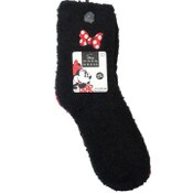 Wholesale - 2pk DISNEY MINNIE COZY SOCKS SIZE 9-11, UPC: 193159154738